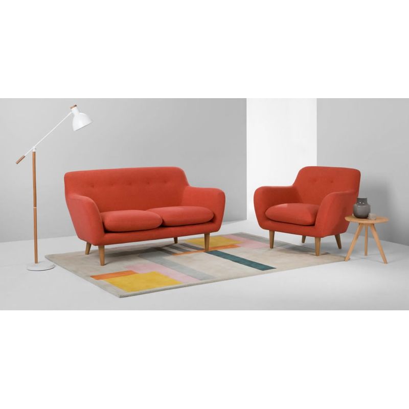 GENERICO - Sofá de 2 Cuerpos Dylan - Naranja