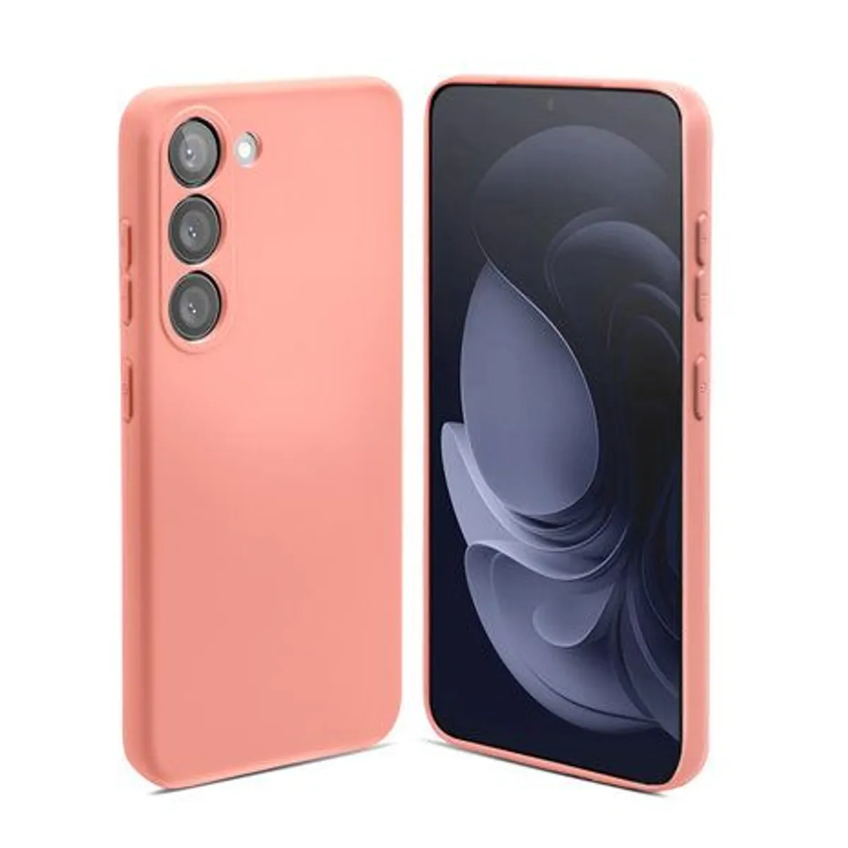 GENERICO - Case Silicona Para Samsung S24 - Rosado