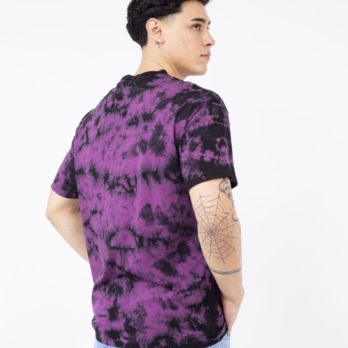 NEW YORK STARS - Polo-shirt - Manga corta - Morado - TieDye - NEWYORKSTARSNY