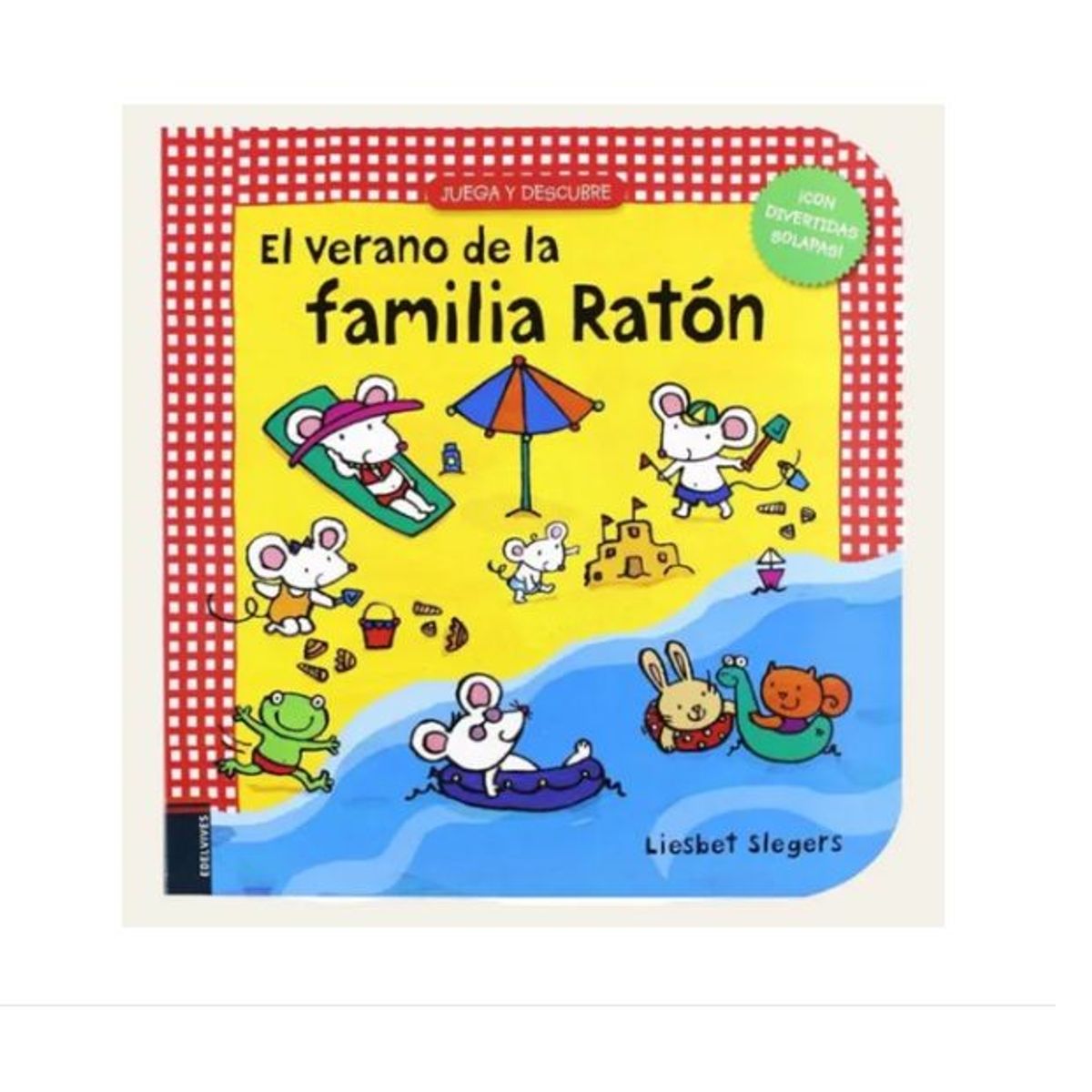 GENERICO - Libro Infantil Libro con Solapas - El verano de la familia Raton