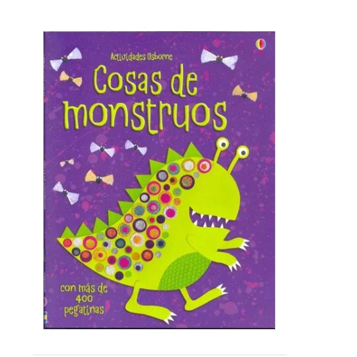 GENERICO - Libro Infantil Libro de Actividades con Pegatinas- Cosas de Monstruos