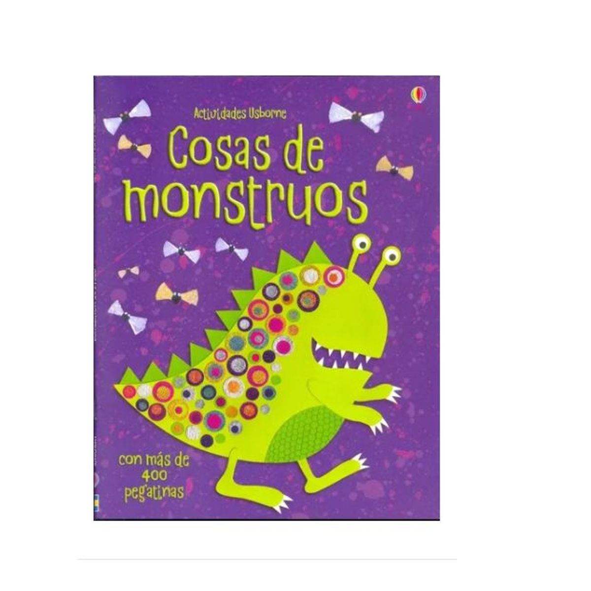 GENERICO - Libro Infantil Libro de Actividades con Pegatinas- Cosas de Monstruos