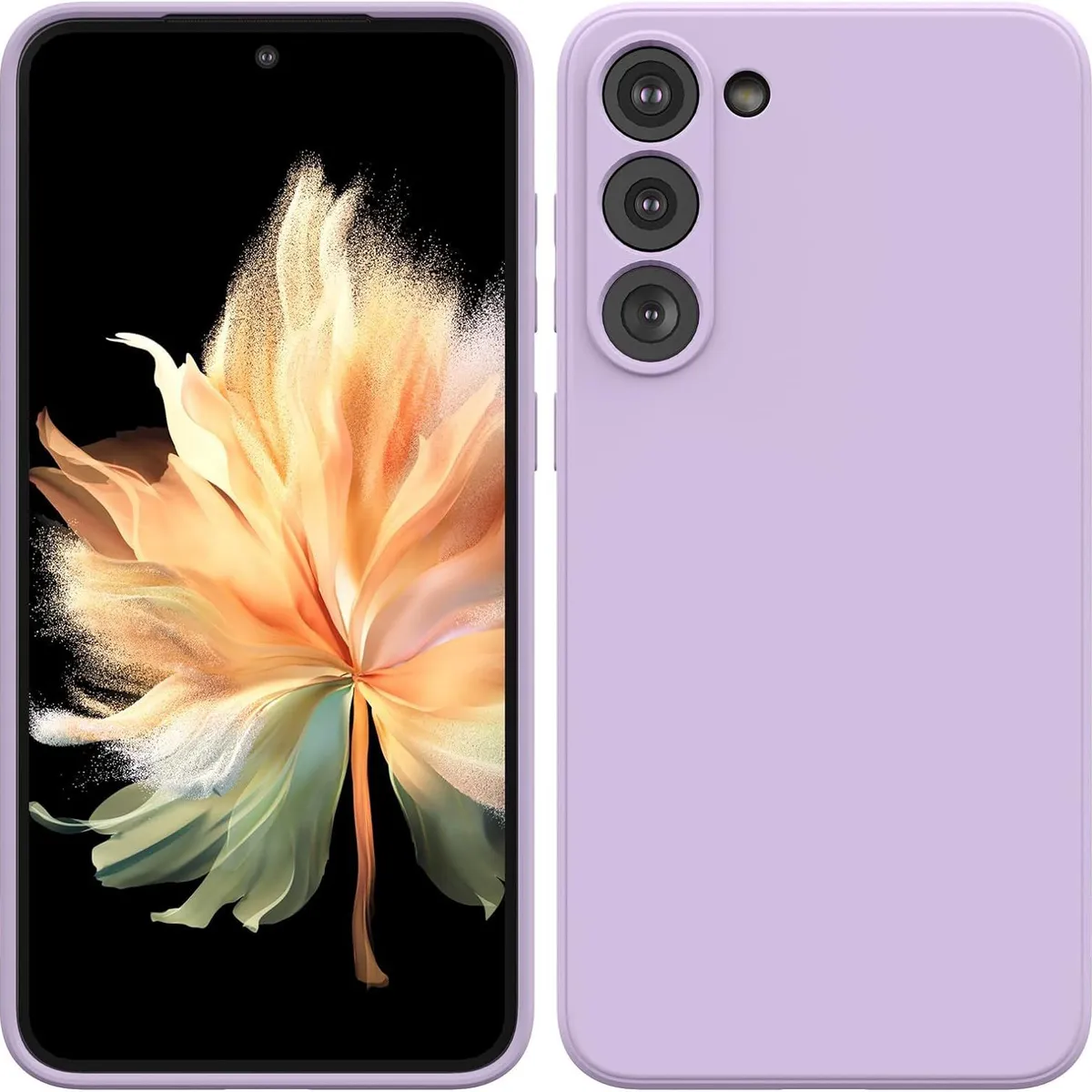 GENERICO - Case Silicona Para Samsung S24 Plus - Lila