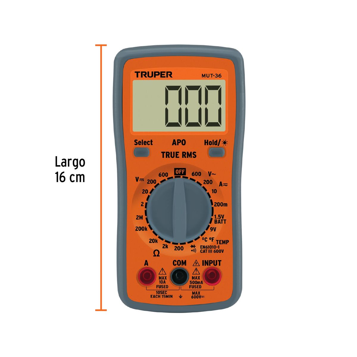 TRUPER - Multímetro digital profesional
