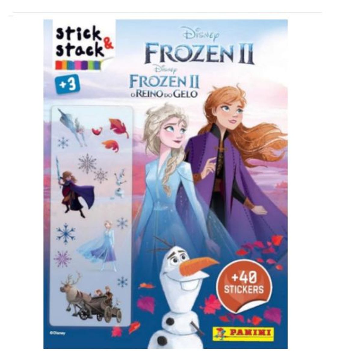 GENERICO - Libro Infantil Libro para colorear Frozen II  Stickers