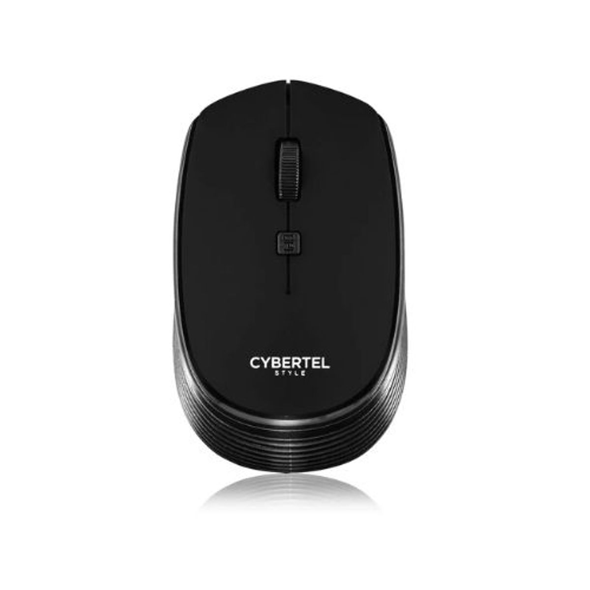 CYBERTEL - Mouse Inalambrico 1600dpi 3B Negro Cybertel Style M312