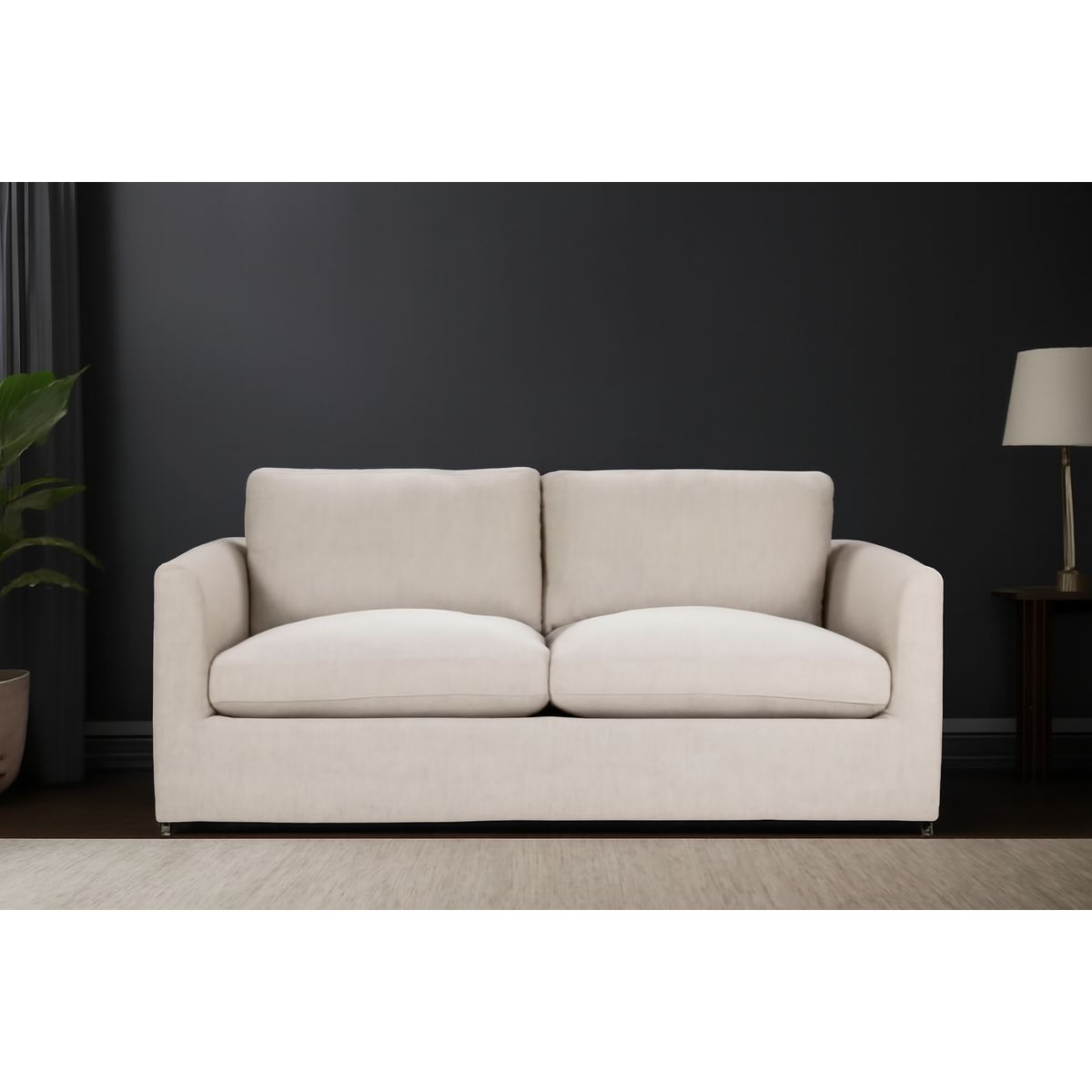 GENERICO - Sofa 3 Cuerpos Houston - Beige
