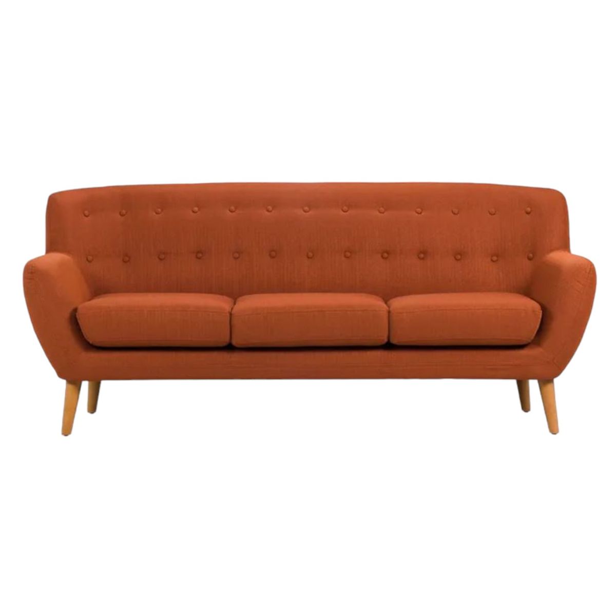 GENERICO - Sofa 3 Cuerpos Phoenix - Caoba