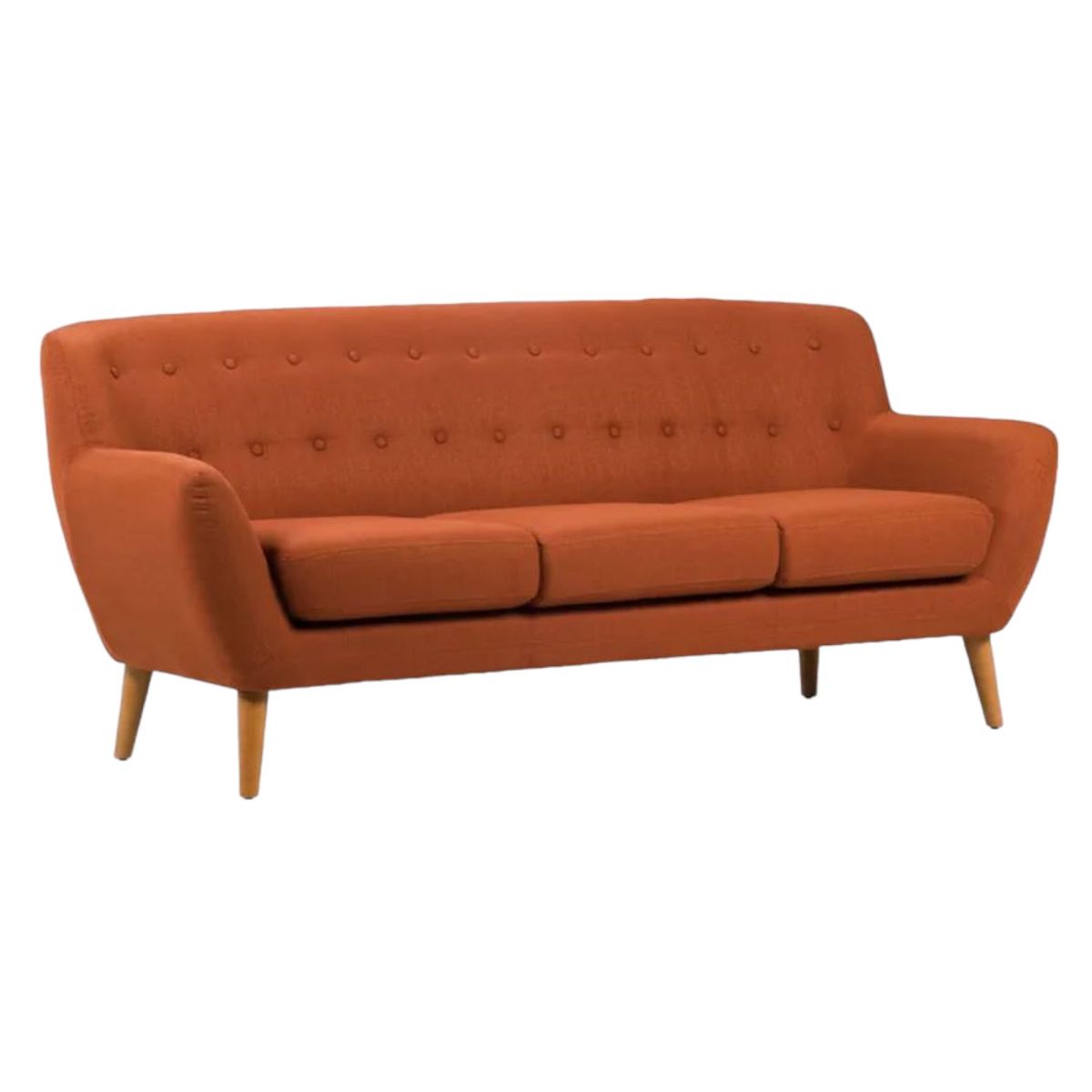 GENERICO - Sofa 3 Cuerpos Phoenix - Caoba