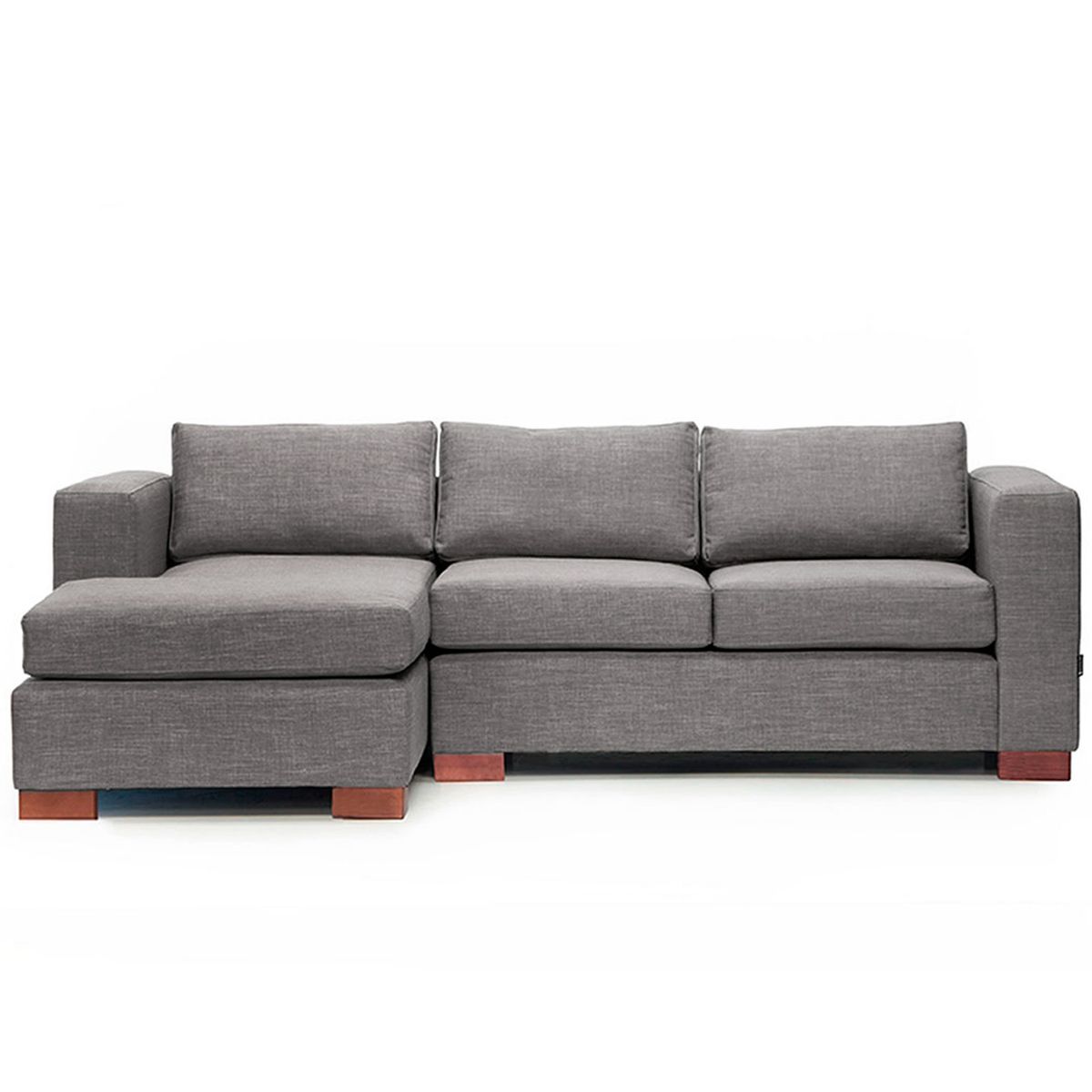 GENERICO - Seccional Izquierdo Milo Tapizado En Tela - Gris