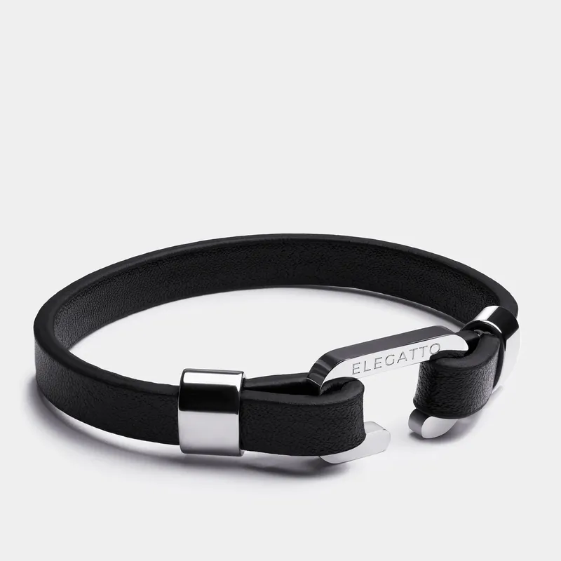 GENERICO - Pulsera de cuero ELEGATTO Morelle C