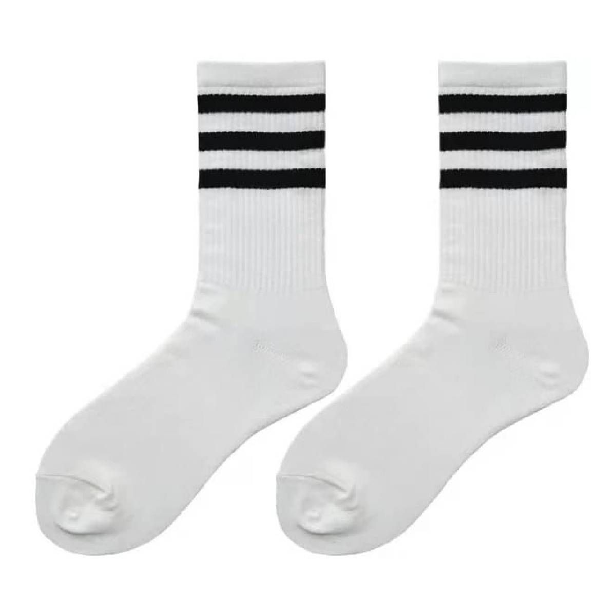 RYBIU IMPORT - Medias Con Rayas Hombre Pack 2