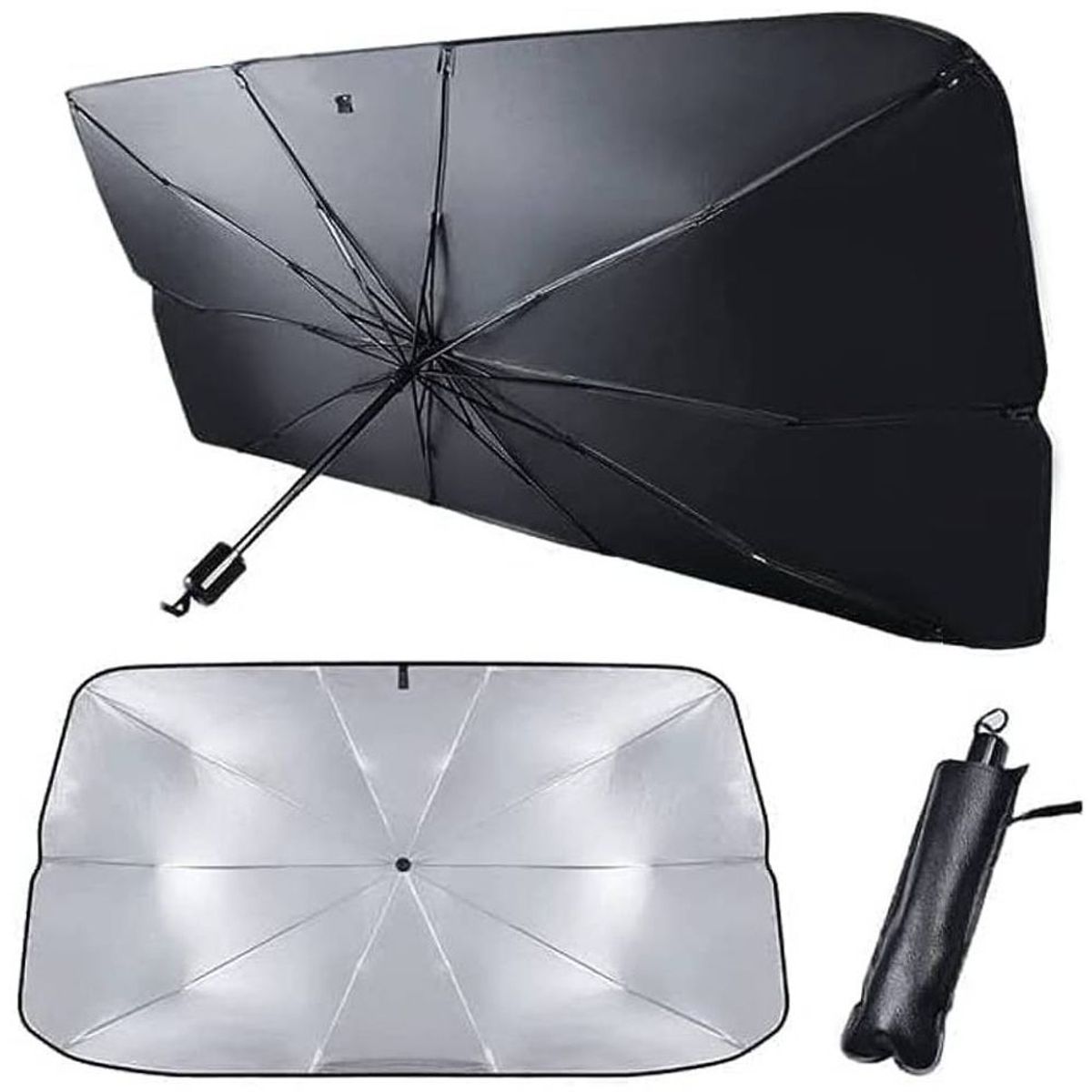 GENERICO - Tapasol Plegable para Parabrisas de Auto