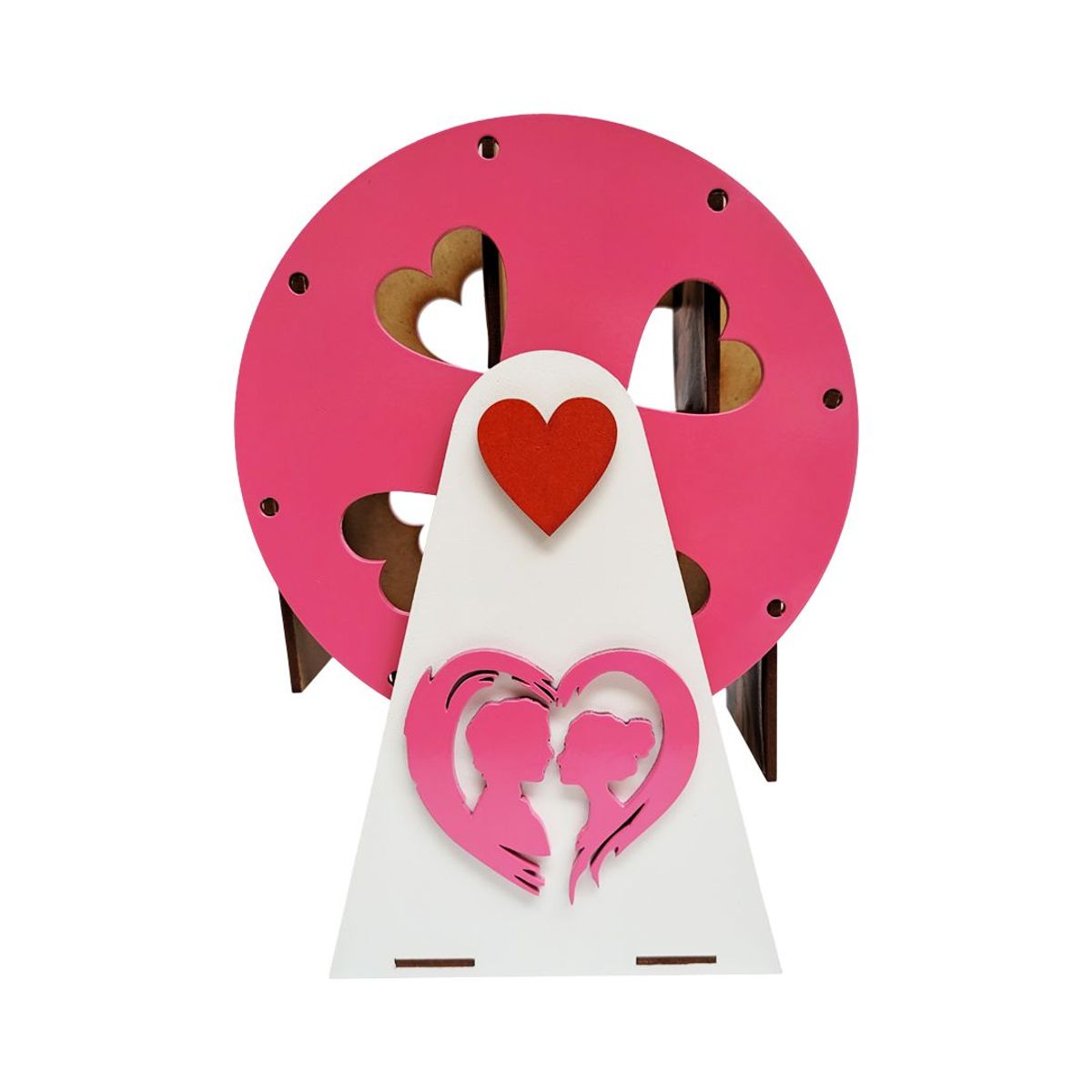 GENERICO - Ruleta Porta - Fotos de 20cm - Blanco