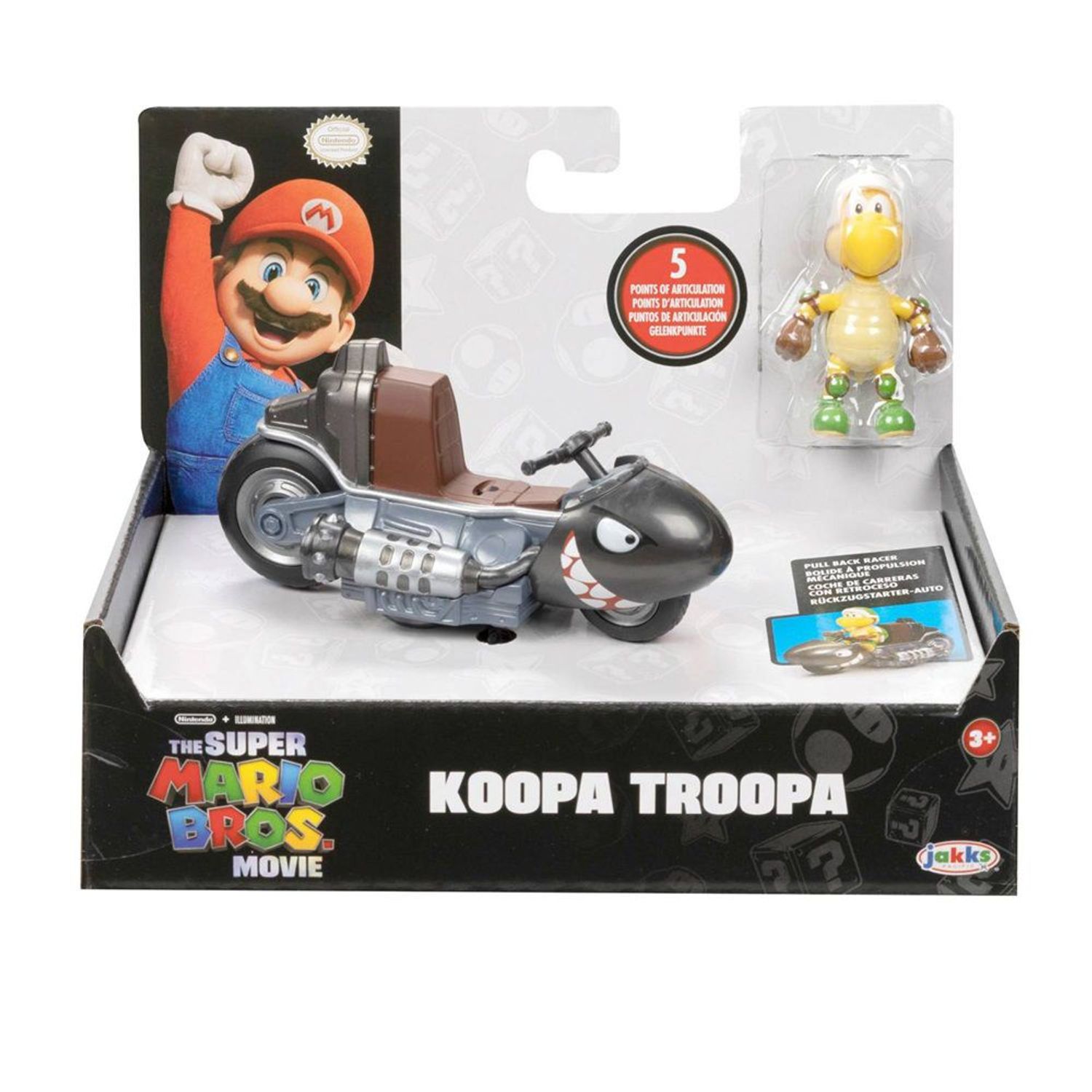 Super Mario Bros La Película Mario Kart Koopa Troopa Kart JAKKS