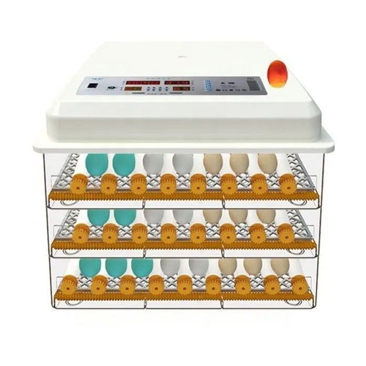 GENERICO - Incubadora Automática 176 Huevos Dual 220v-12v