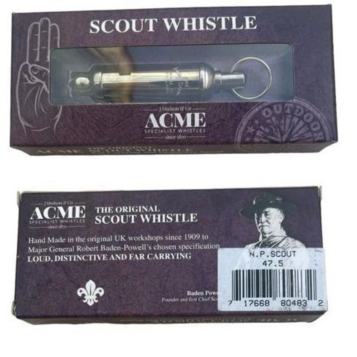 ACME MADE - MINI Silbato ACME SCOUT 47.5  original  inglaterra