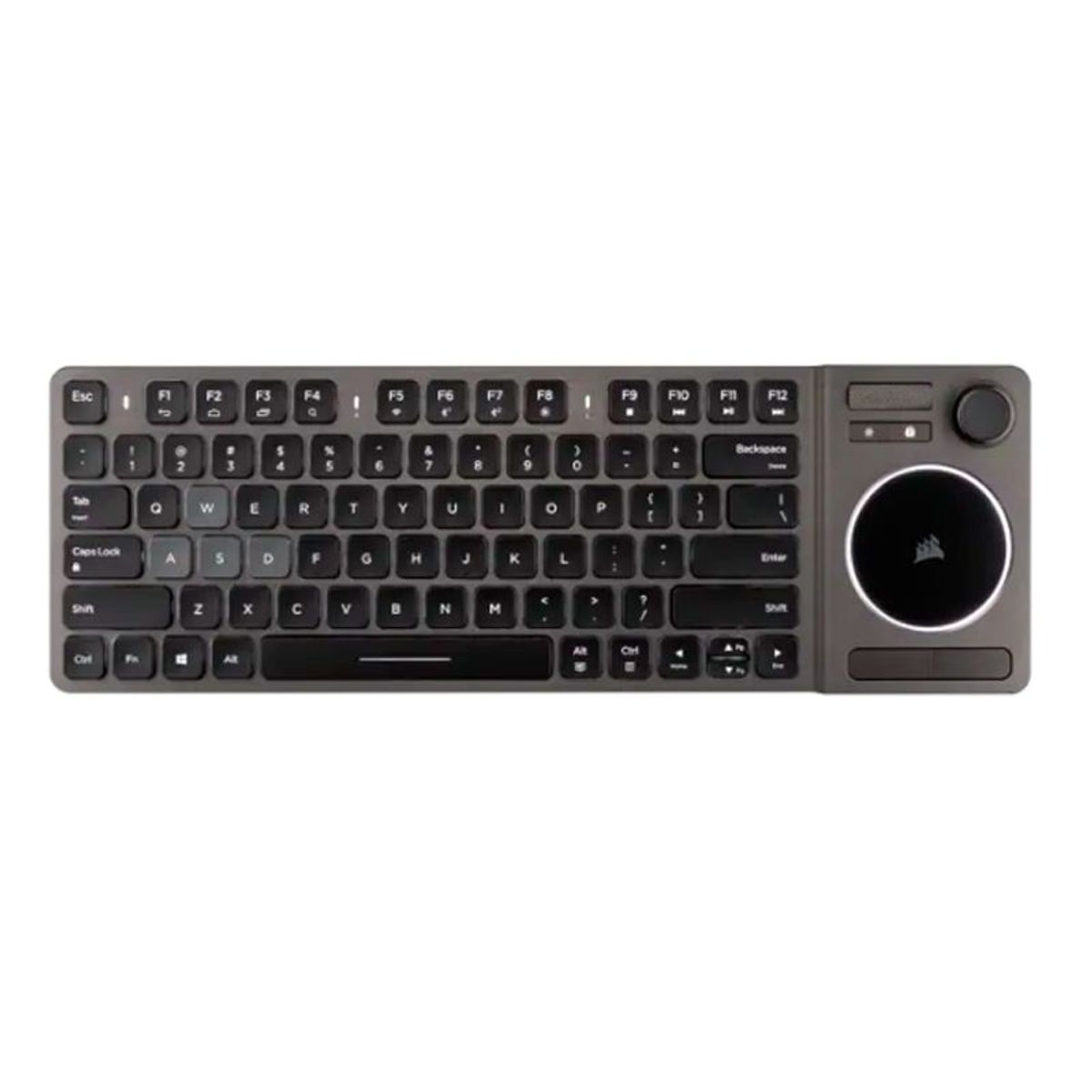 CORSAIR - Teclado CORSAIR K83 Wireless ENTERTAINMENT USB Bluetooth