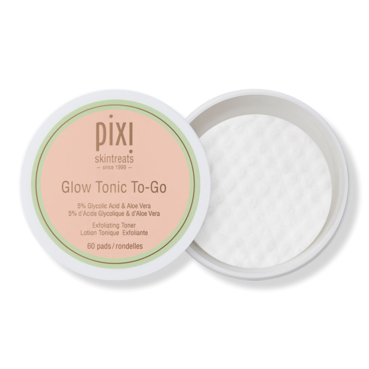 PIXI - Toallitas Exfoliantes Glow Tonic To-Go - PIXI