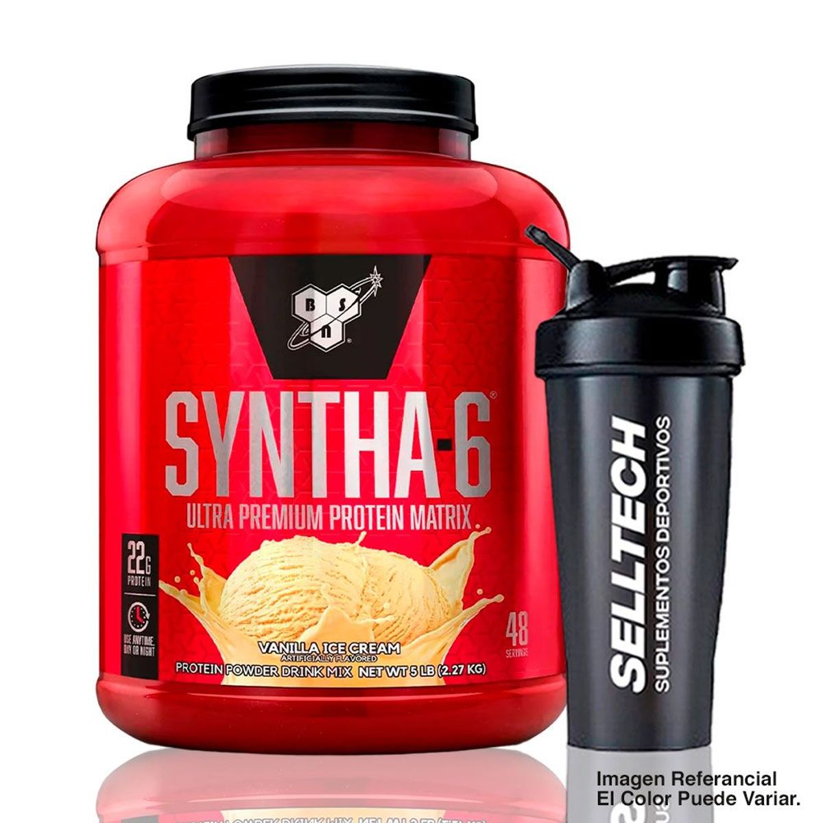 BSN - Proteína BSN Syntha 6 5lb Vainilla