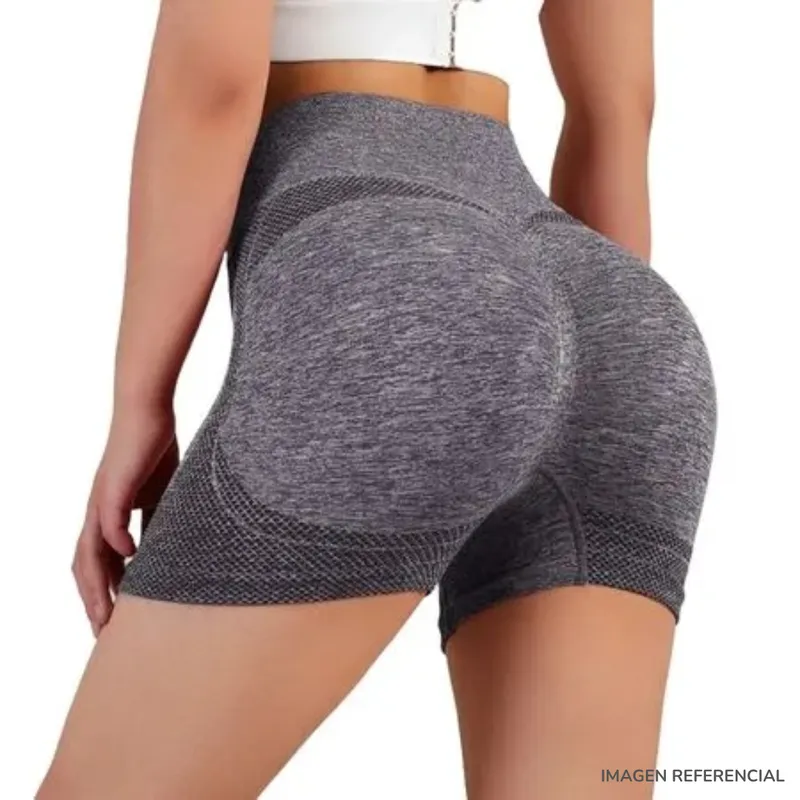 INSPIRA MARKET - Short Push Up  Levanta Pompis Nylon/Spandex Fitness