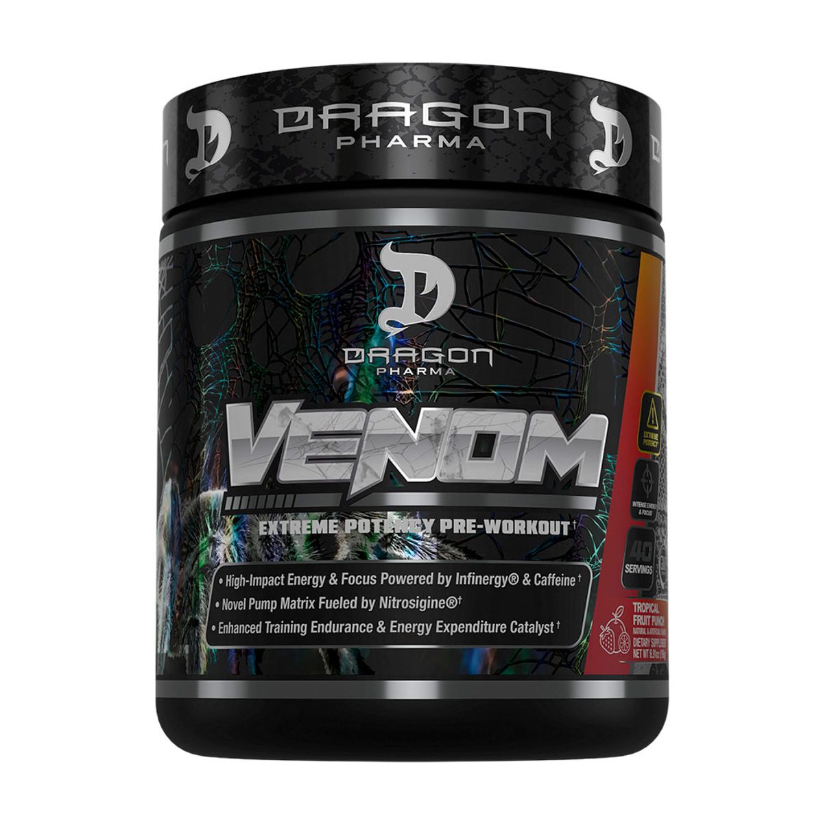 DRAG PHARMA - Venom Dragon pharma 40 servicios Fruit Punch