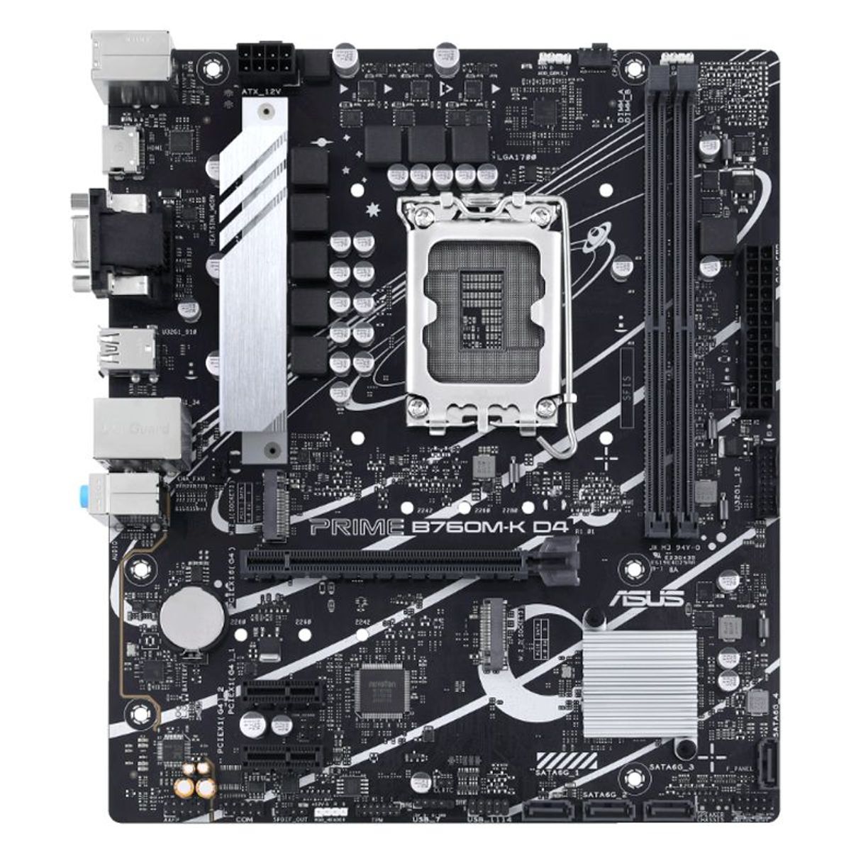 ASUS - Motherboard ASUS Prime B760M-K D4 Chipset Intel B760 LGA1700 mATX