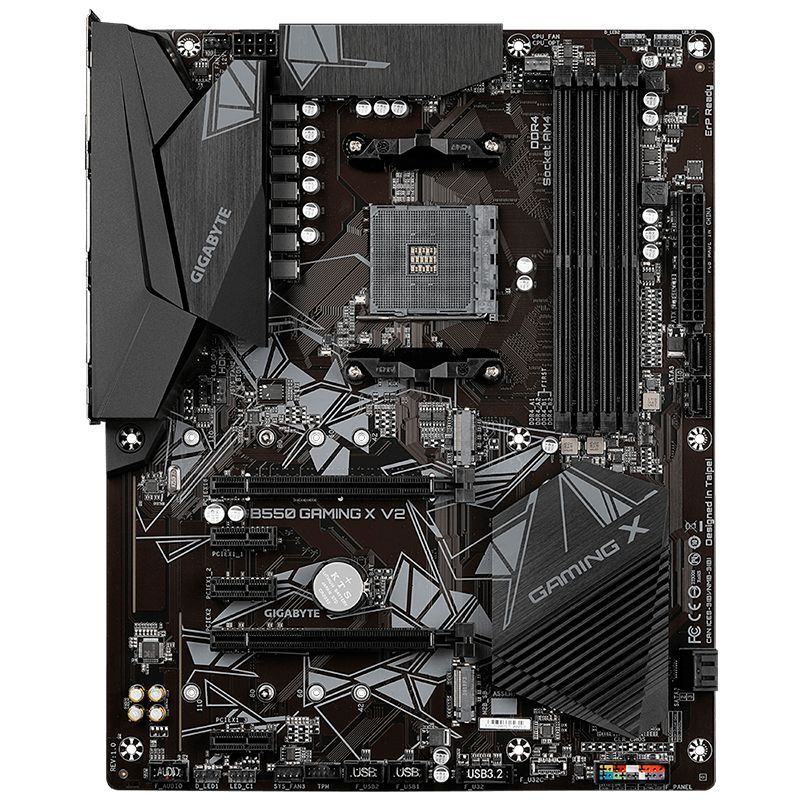 GIGABYTE - Motherboard Gigabyte B550 GAMING X V2 rev 10 AMD B550 AM4 ATX