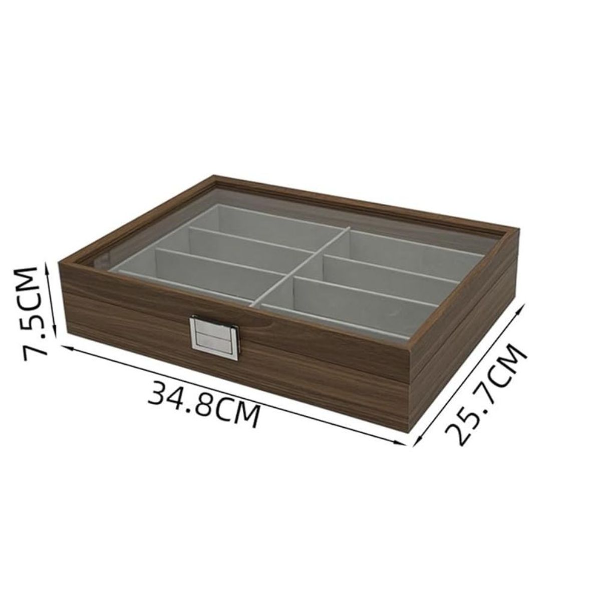 GENERICO - Organizador Caja De Madera Para Gafas Elegante