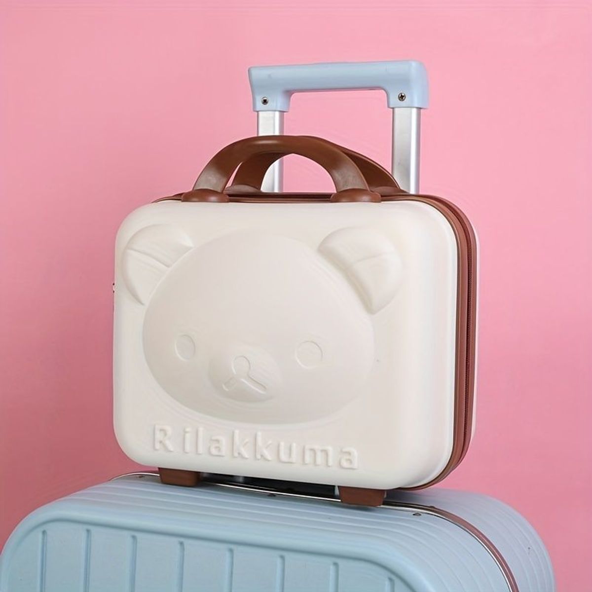 GENERICO - Maleta portátil para maquillaje 3D ROSADO