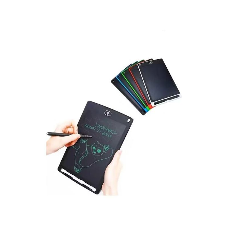 GENERICO - Pizarra LCD de Dibujo y Escritura Multicolor de 10 Pulgadas
