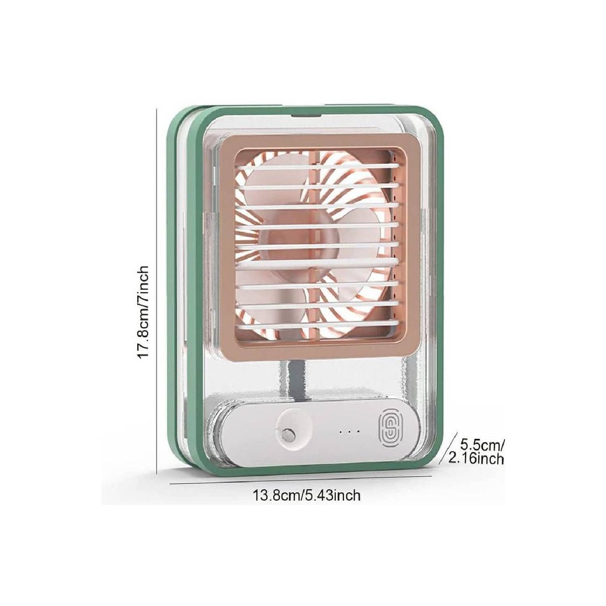GENERICO - Mini Ventilador Humidificador