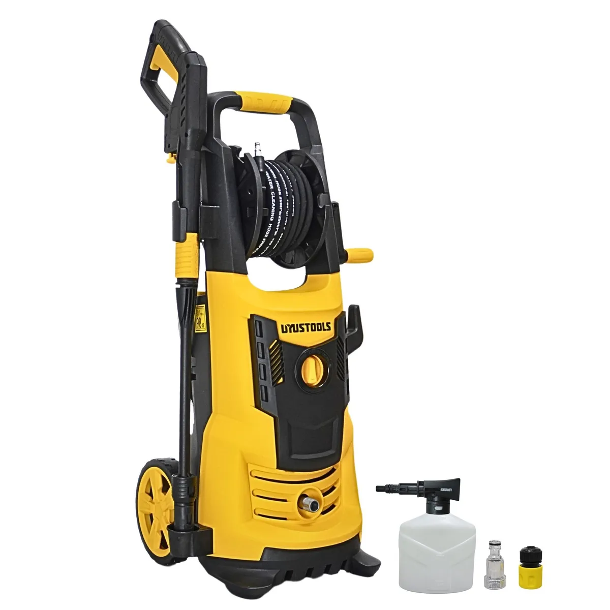 UYUSTOOLS - Hidrolavadora Alta presión 2400 PSI 165 Bar - 2000W Uyustools
