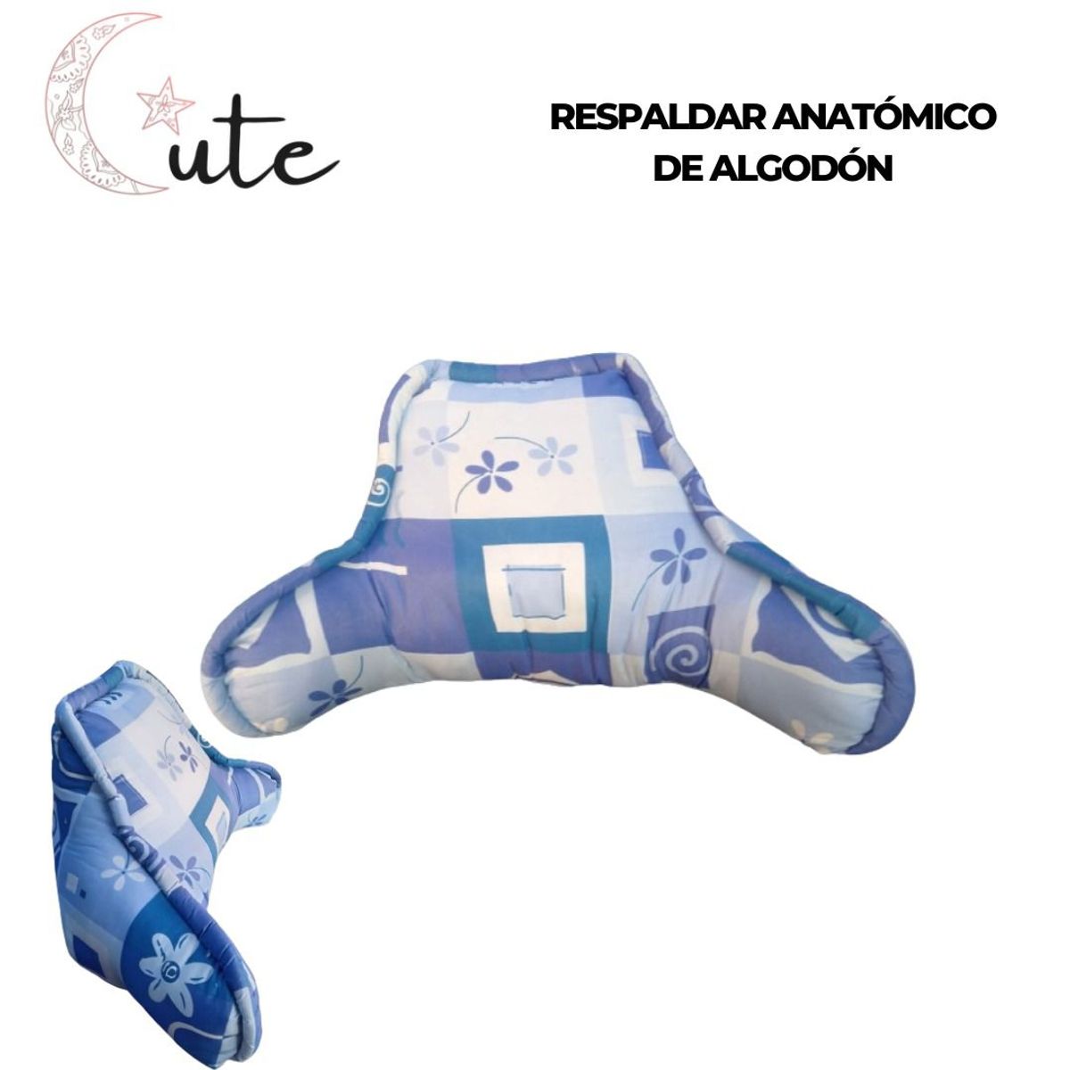CUTE - Almohada Anatómica de Algodón