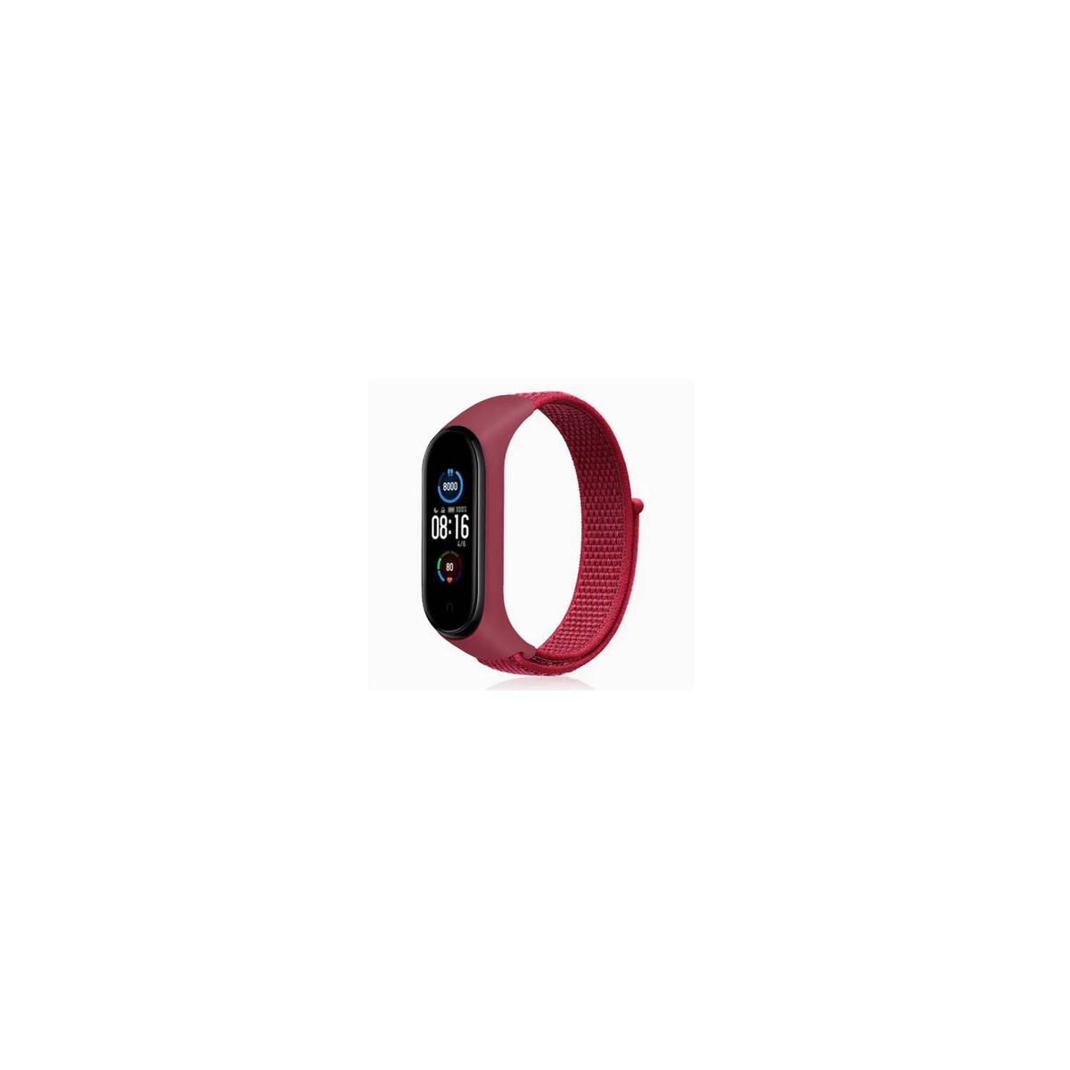 GENERICO - Correa Nylon Xiaomi Smart Band 7 - Rojo