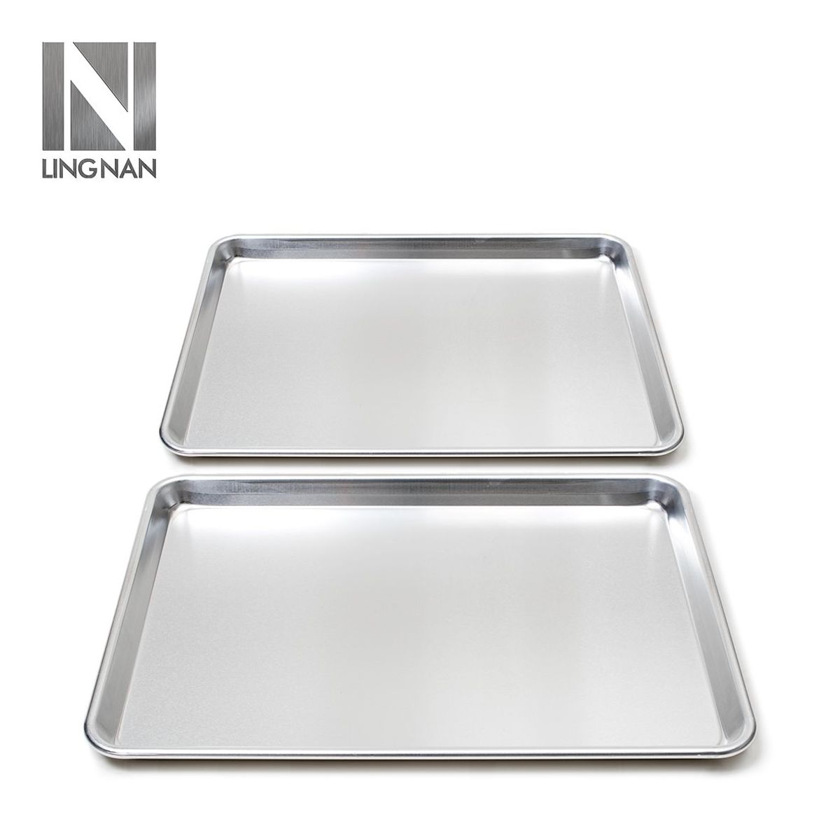 TIGERBEE - BANDEJA DE ALUMINIO DE 46 cm x 33 cm CALIBRE 19