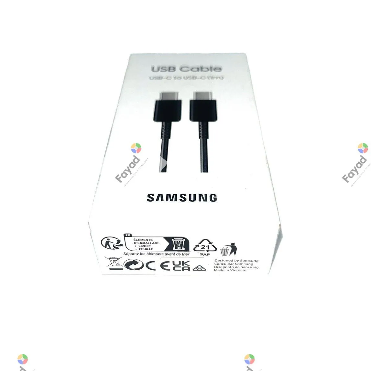 SAMSUNG - CABLE SAMSUNG USB TIPO C A TIPO C 1m - ORIGINAL