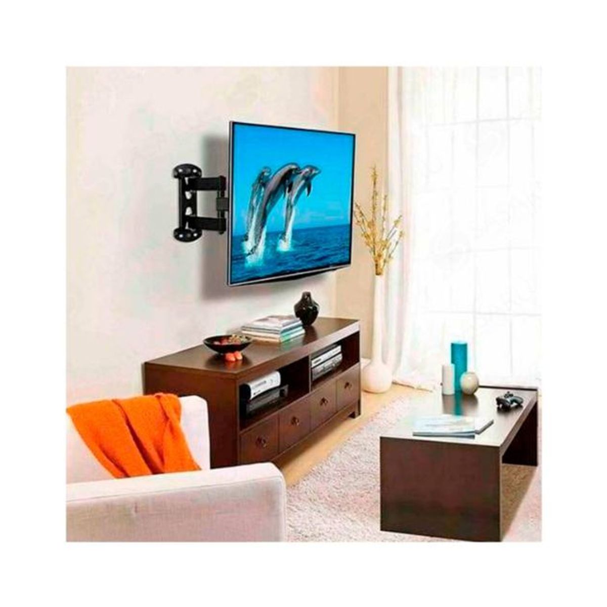 GENERICO - Rack Soporte Para Tv Movible 32 A 55 Pulgadas.