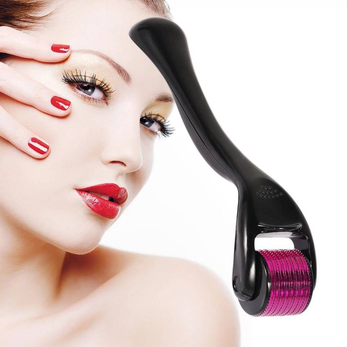 OEM - Derma Roller Rodillo de 540 Microagujas de Cuerpo y la Piel