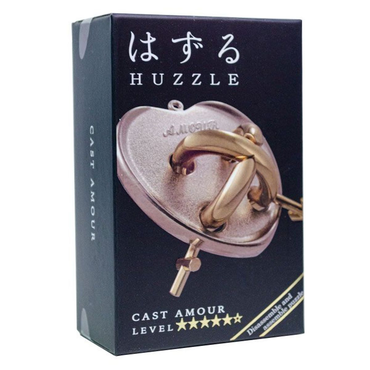 GENERICO - Puzzle Rompecabeza Metal L5 - Cast Amour HANAYAMA