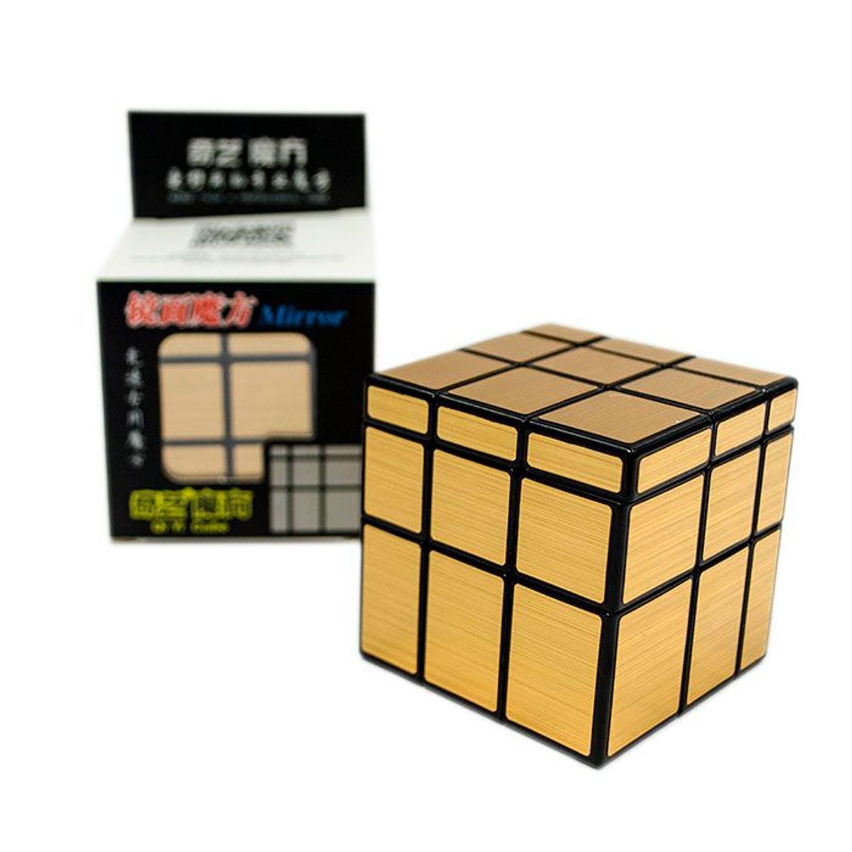 QIYI - cubo 3x3 Mirror Dorado QIYI