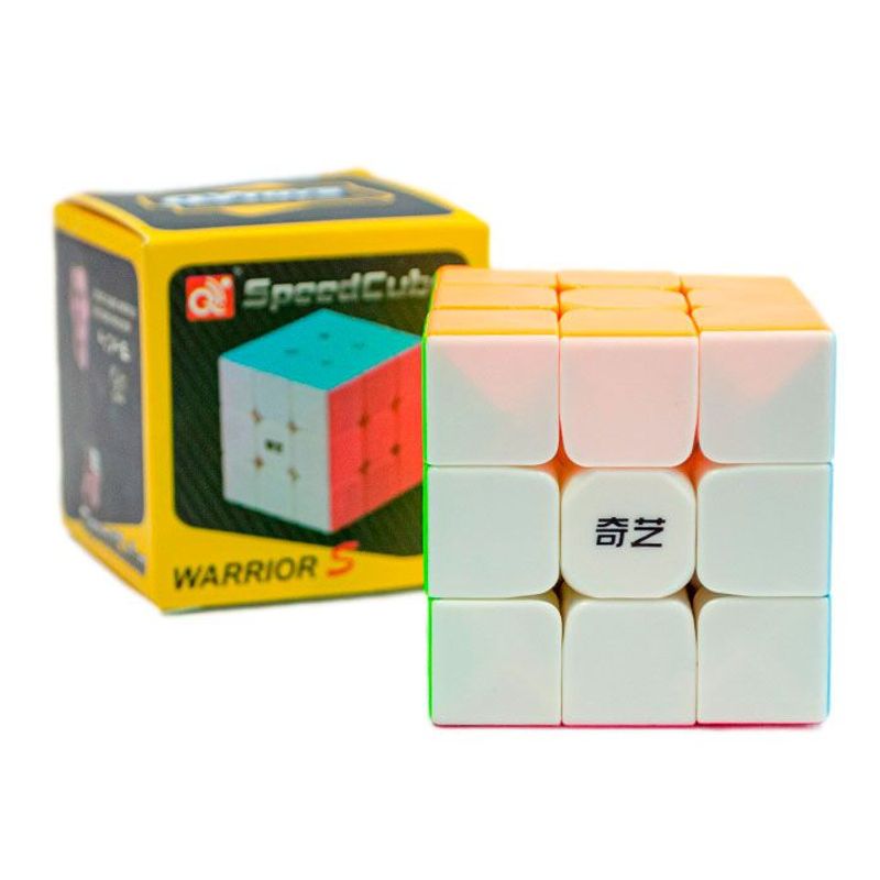 QIYI - cubo 3x3 clásico Warrior S Stickerless QIYI