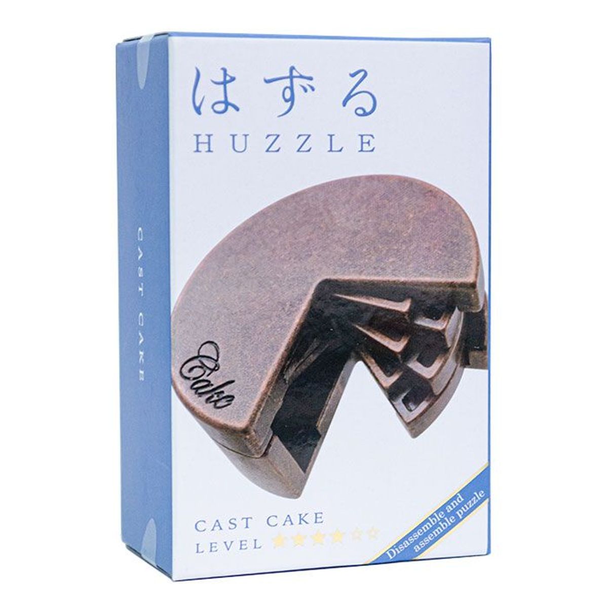GENERICO - Puzzle Rompecabeza Metal L4 - Cast Cake HANAYAMA