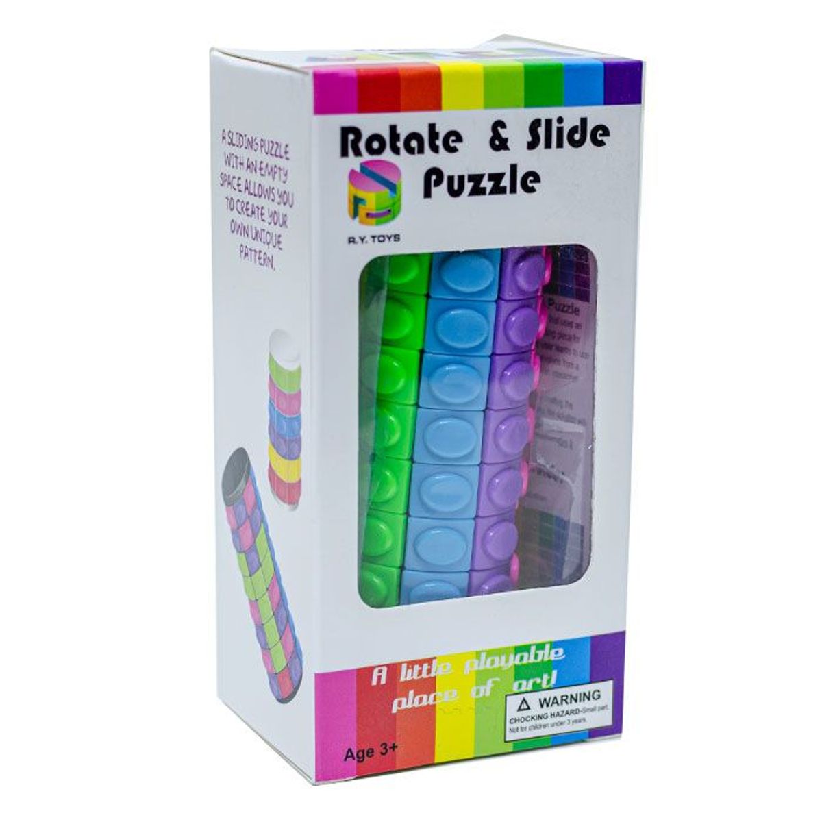 GENERICO - Slide Puzzle De 7 Capas Stickerless R.Y. TOYS