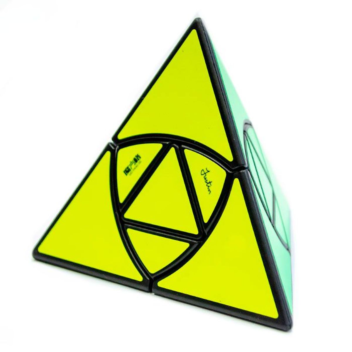 QIYI - Doumo Fondo Negro Con Stickers Multicolor QIYI