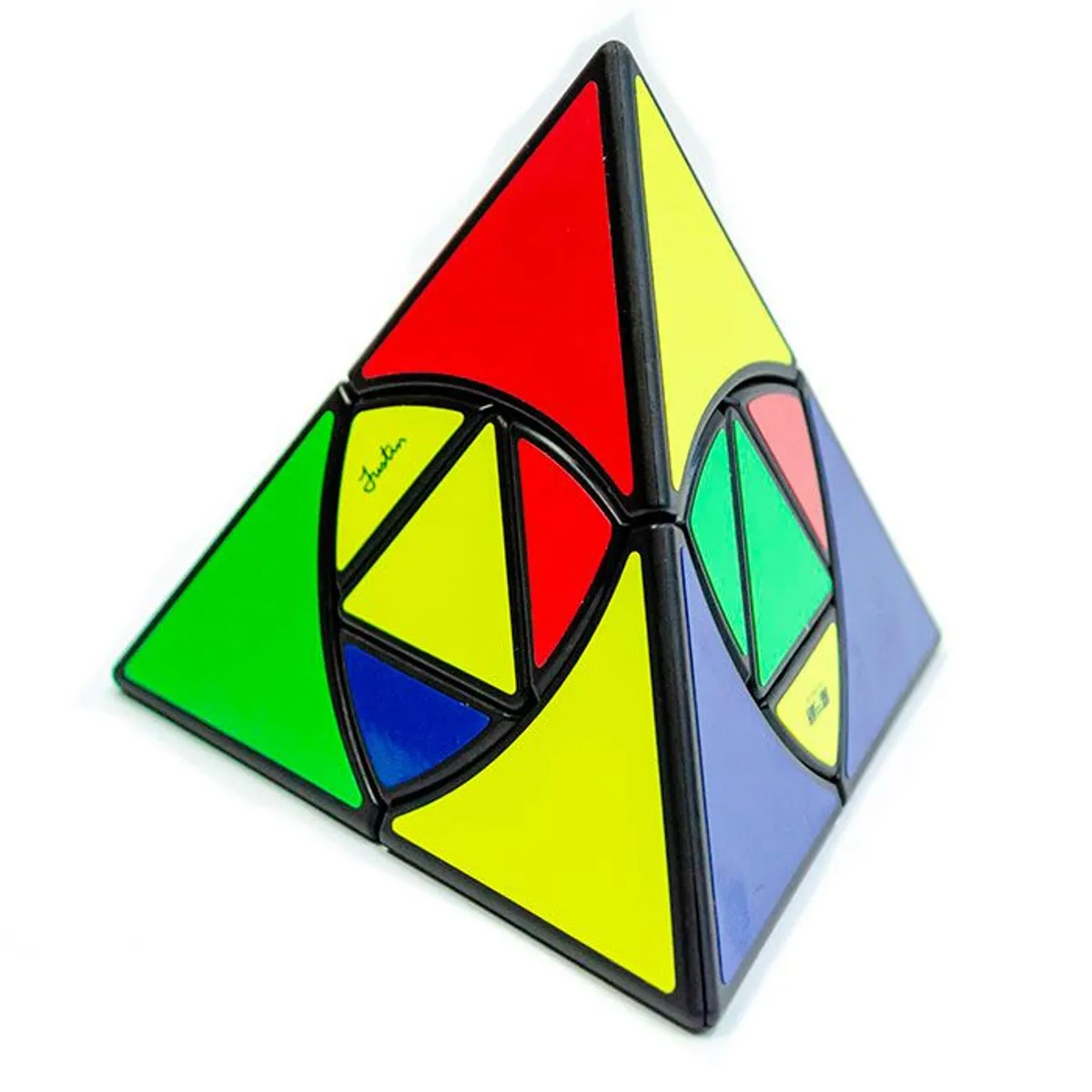 QIYI - Doumo Fondo Negro Con Stickers Multicolor QIYI