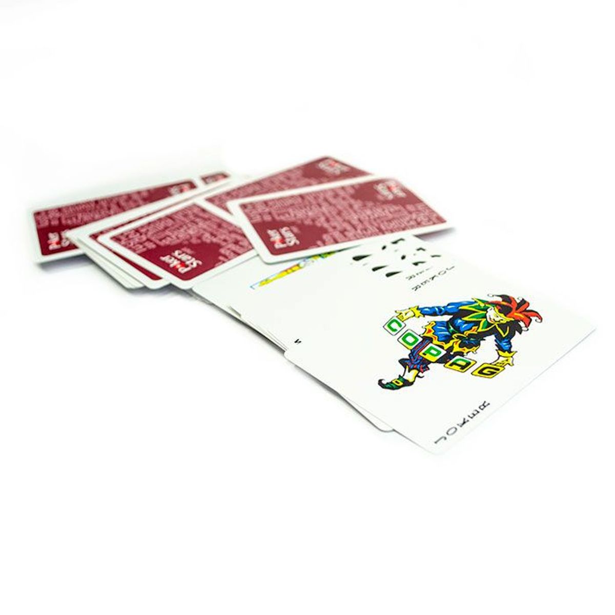 GENERICO - Naipes de Plastico POKER STARS Rojo GENERICO