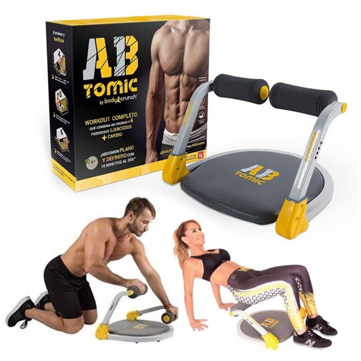 GENERICO - Banca Full Abdominales 6 En 1 AB Tomic