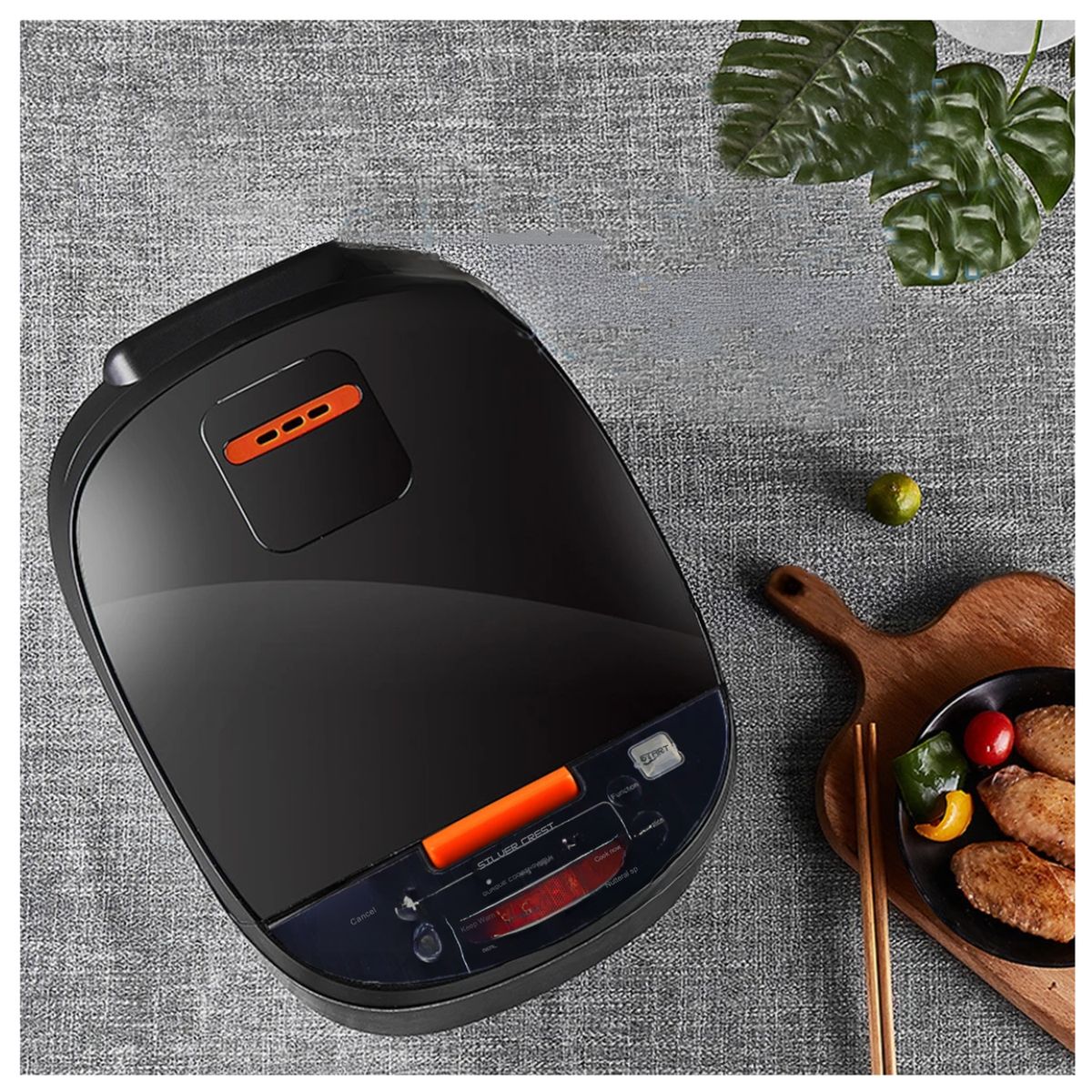 GENERICO - Olla arrocera eléctrica inteligente multifuncional antiadherente 5L