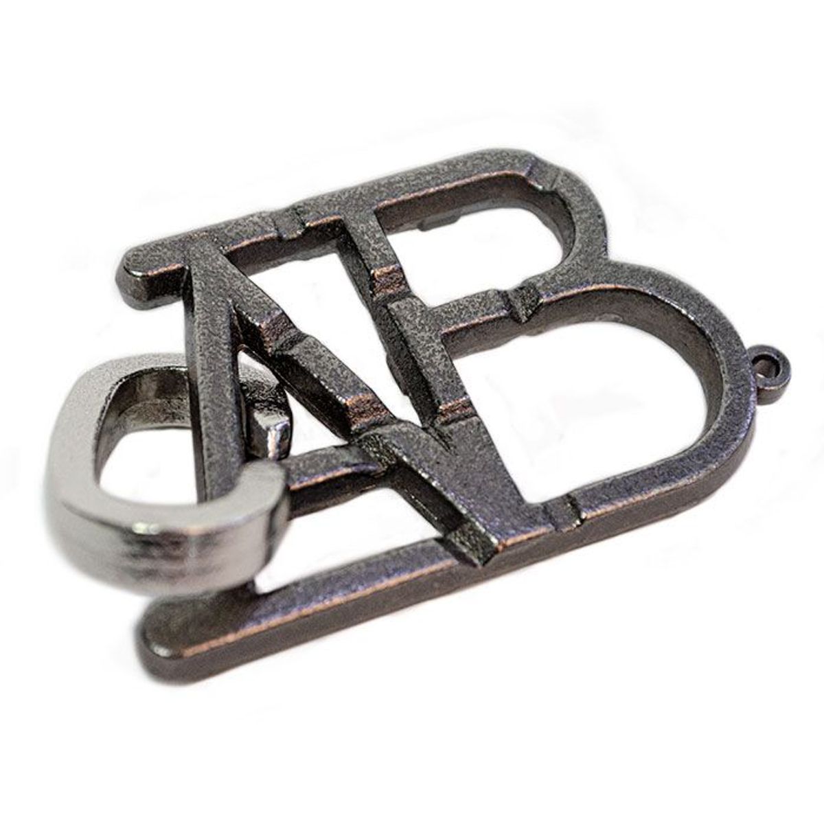 GENERICO - Puzzle Rompecabeza Metal L1 - Cast Abc HANAYAMA